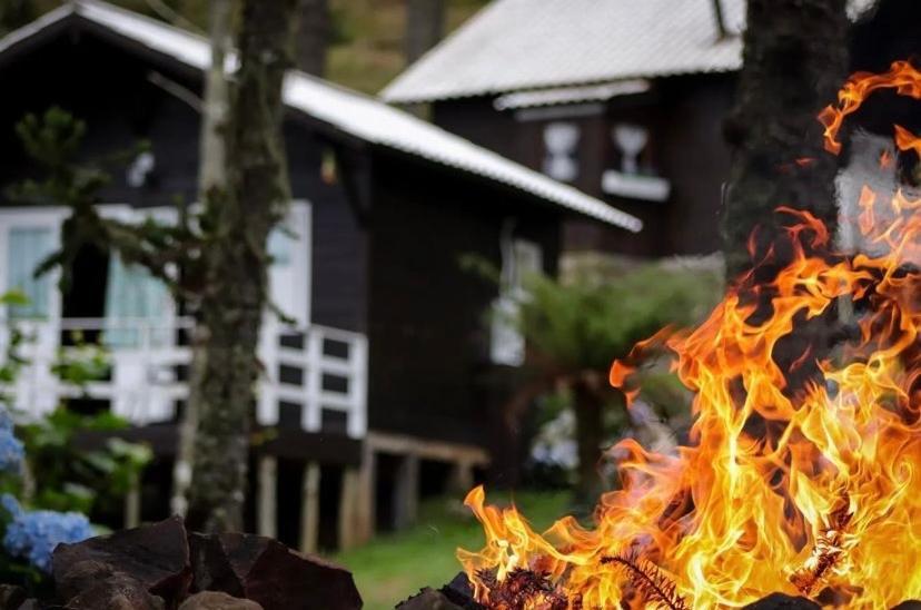 Estalagem Villa Serrana Urubici Bagian luar foto