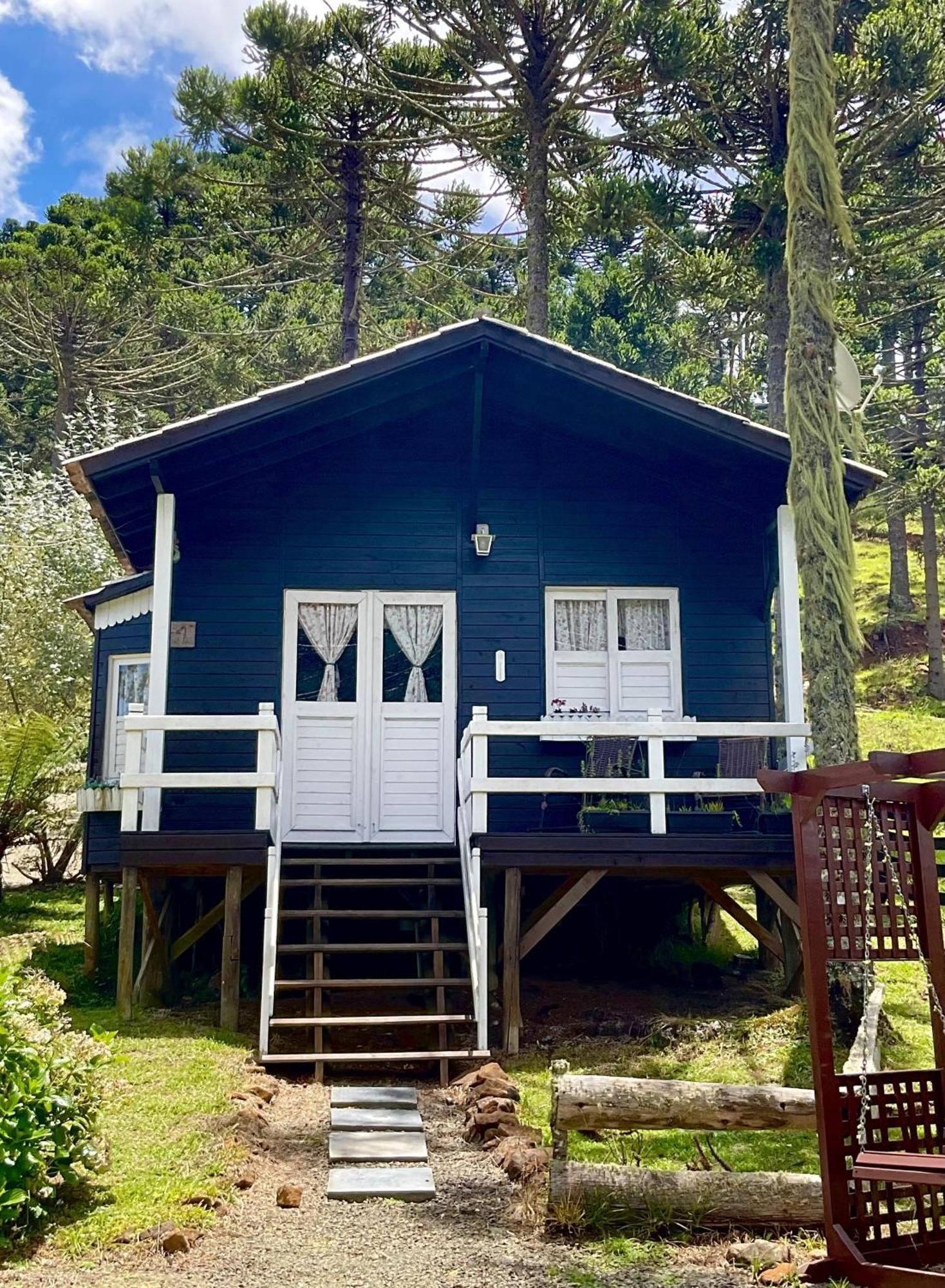 Estalagem Villa Serrana Urubici Bagian luar foto